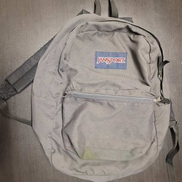 Grey jansport backpack - Picture 1 of 2